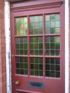 restored stained glass panels