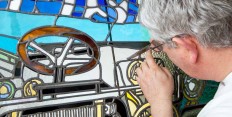 Commission stained glass art of your car