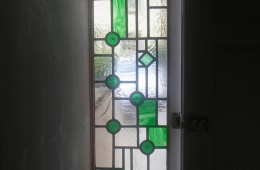 Framed….Saffron Walden’s new stained glass window.