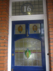 Solopark glass used to make new leaded window