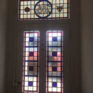 Bespoke stained glass for Reigate